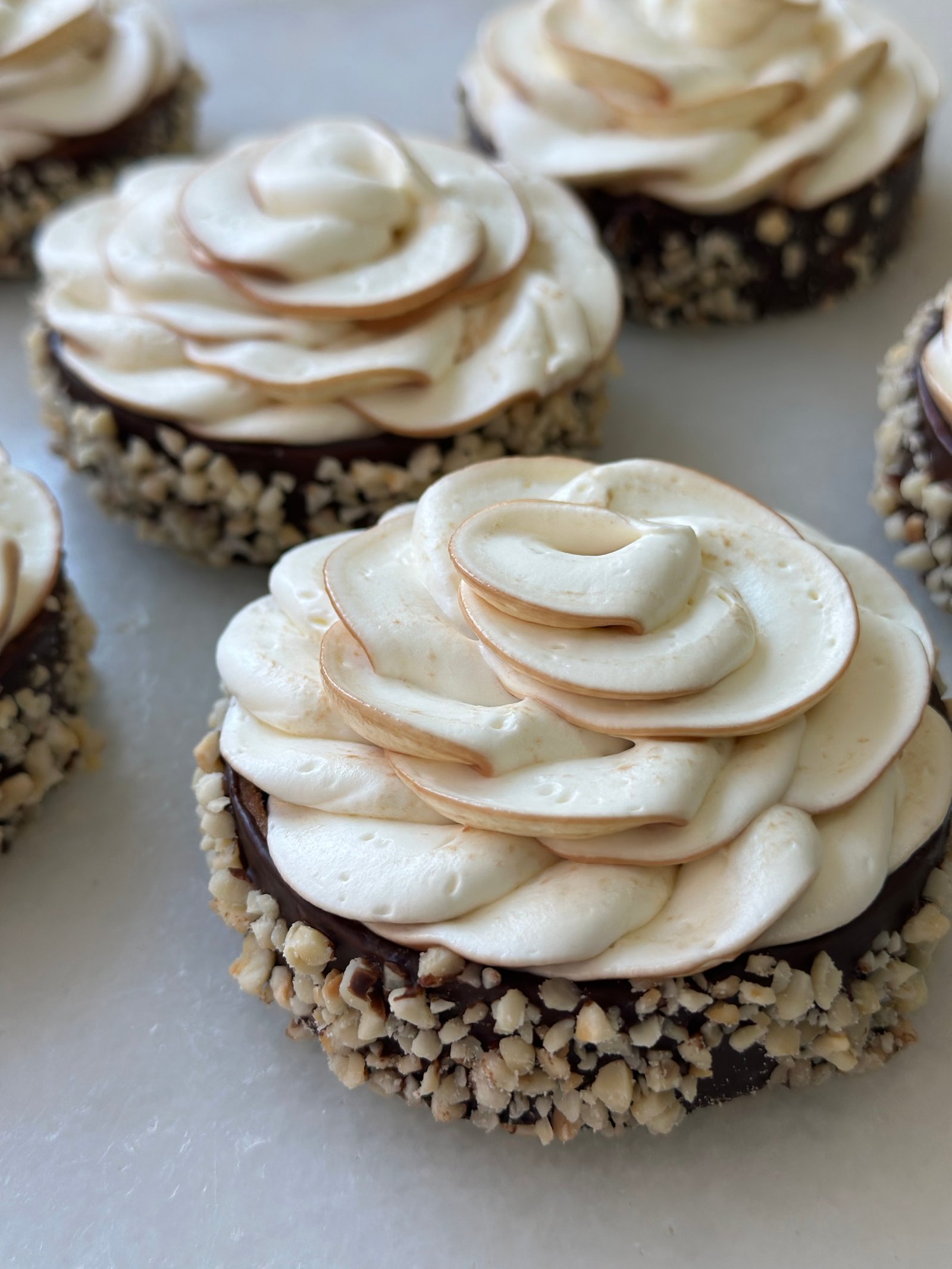 Tarte choco noisette